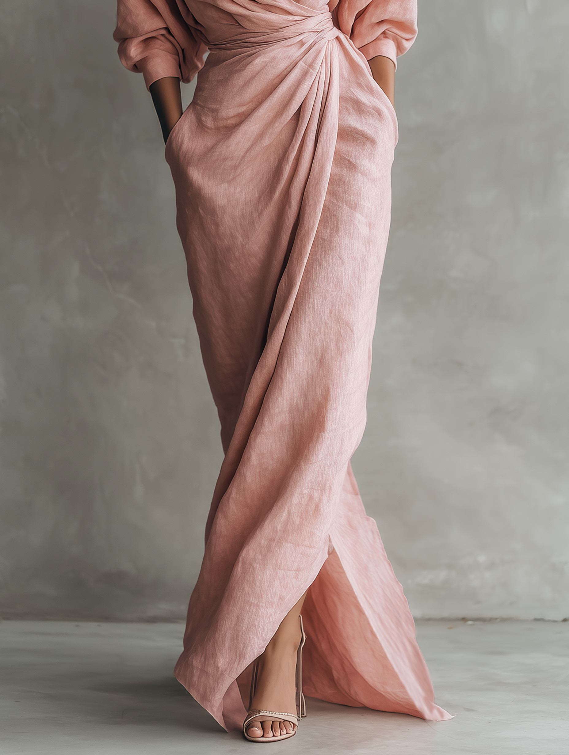 Isabel – Vestido largo de lino