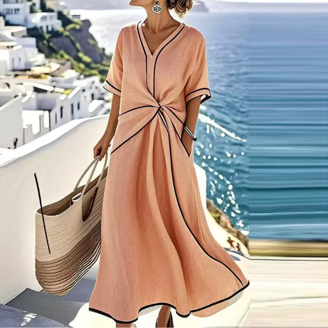 Moria – Vestido elegante con cintura que realza la figura