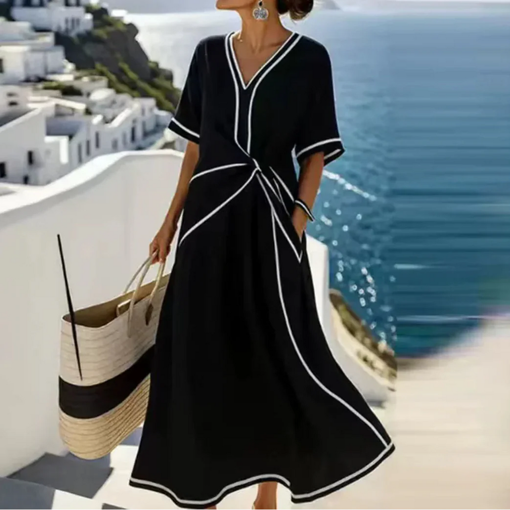 Moria – Vestido elegante con cintura que realza la figura