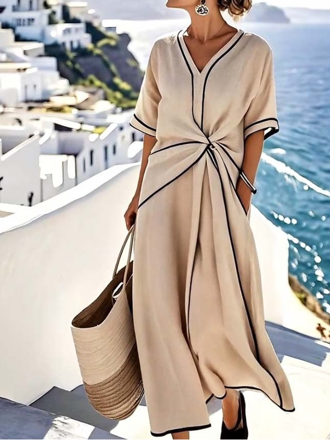 Moria – Vestido elegante con cintura que realza la figura