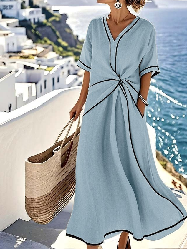 Moria – Vestido elegante con cintura que realza la figura
